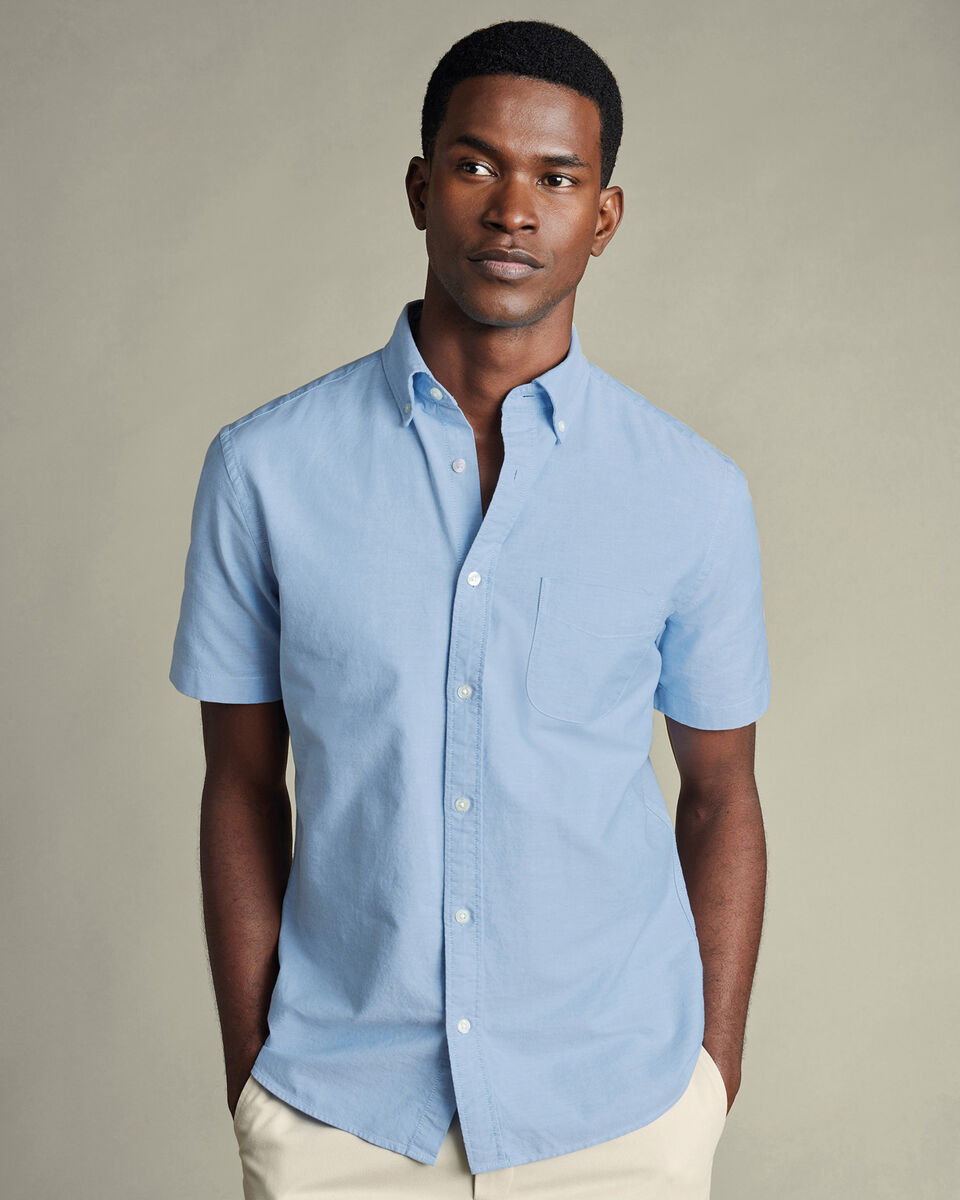 Short Sleeve Oxford Shirt
