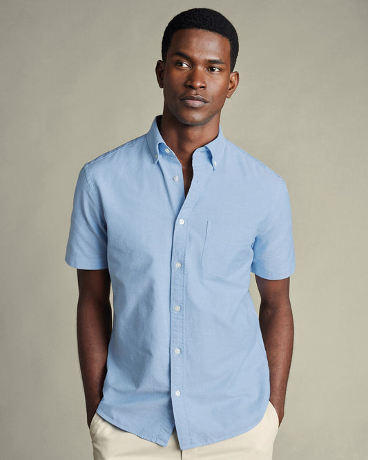 Short Sleeve Oxford Shirt